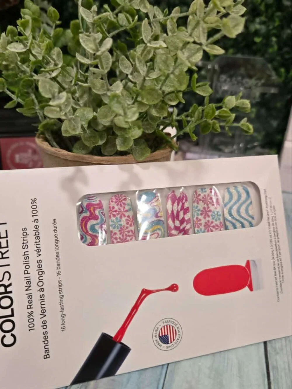 Color Street Press On Nail Design -  Remix it Up